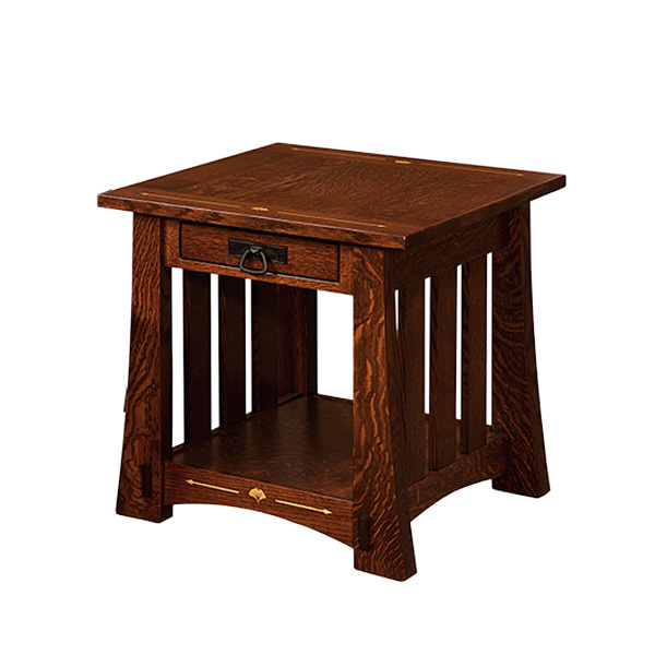 Medina End Table 23\"W